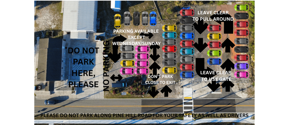 Parking Tutorial - Click for WPLL lot options