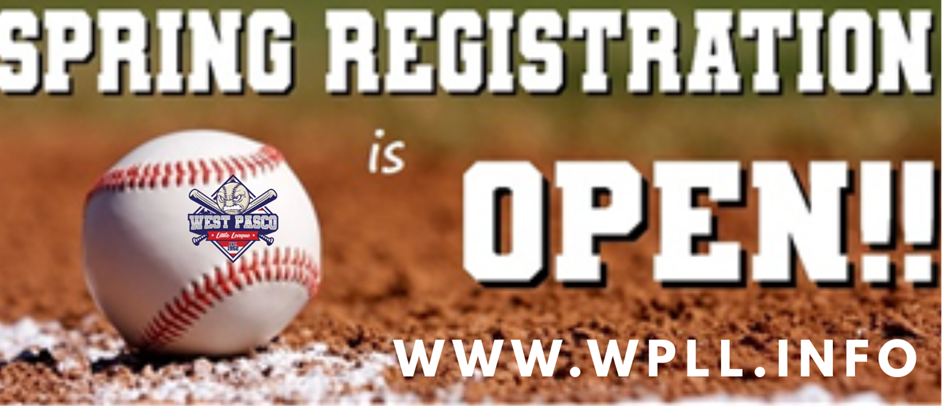 2026 SPRING REGISTRATION NOW OPEN - CLICK TO REGISTER