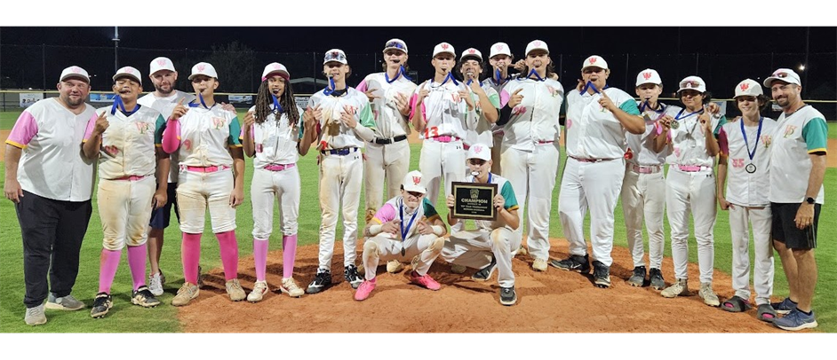 2026 D12 Senior Top Team Champions - West Pasco Padres
